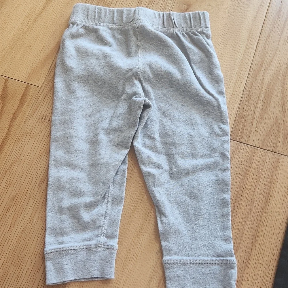 Set of 2 Carter's Pants 18 Months Grey and Black